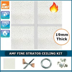 AMF Thermatex Fine Stratos 19mm Thick Ceiling Kit